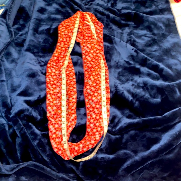 Valentine’s Day Infinity Scarf Red, Pink, White Grey Circular Scarf. NWOT EC OS - Picture 3 of 9